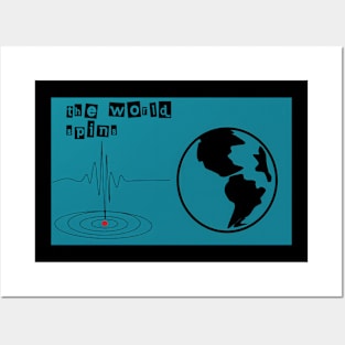 The worlds t-shirt Posters and Art